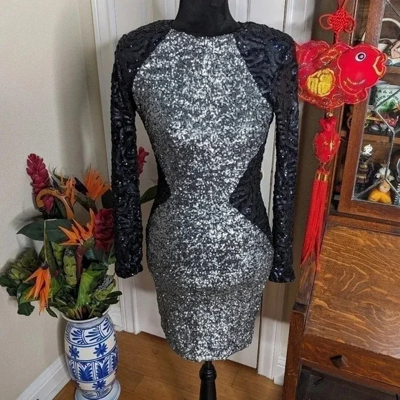 Moving Sale! 💘 Dress the Population kim sequin dress - Picture 5 of 7